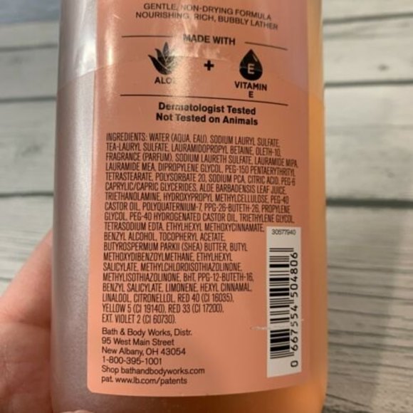 New Sunkissed Shower Gel, 10 Oz! Bath & Body Works Vitamin E And Aloe Body wash - Picture 10 of 10